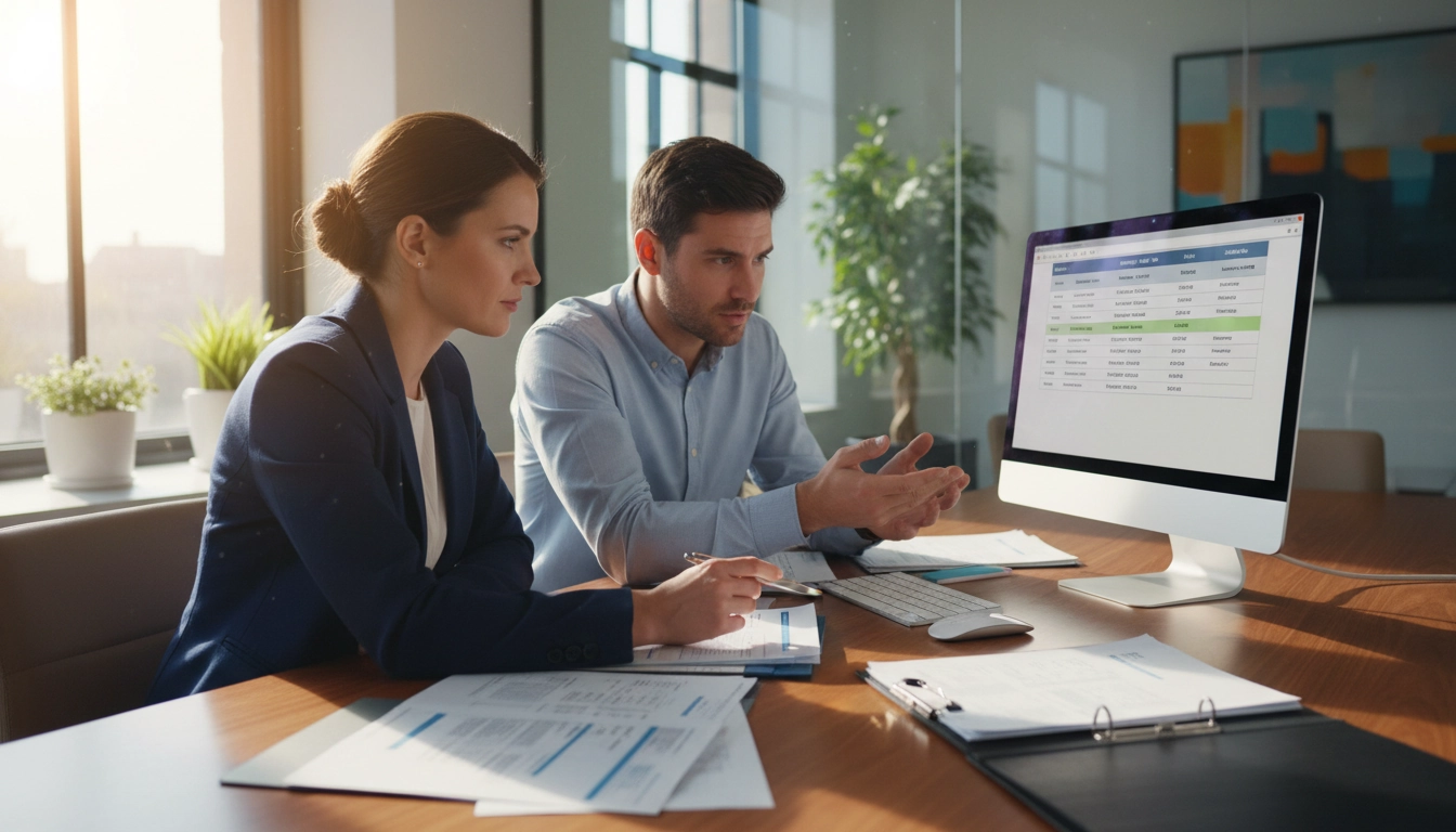 Équipe comptable gérant les achats fournisseurs grâce au module Odoo comptabilité achats