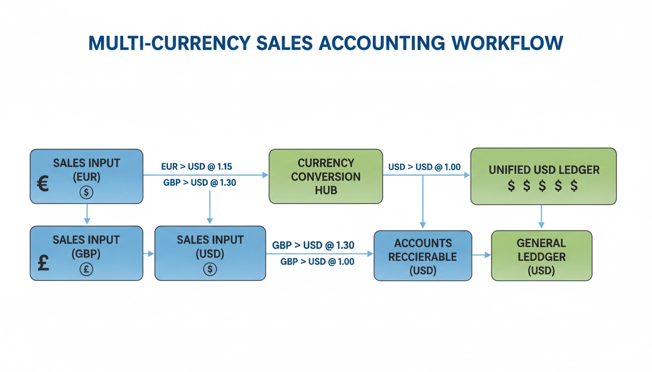Gestion de la comptabilité des ventes multi-devises dans Odoo avec calcul automatique des écarts de change