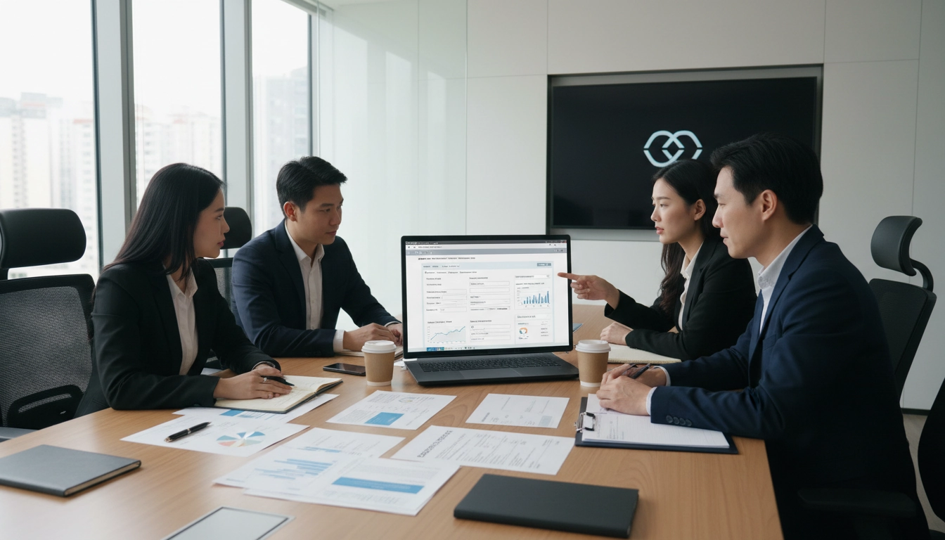 Équipe comptable traitant une cession d'immobilisation dans Odoo