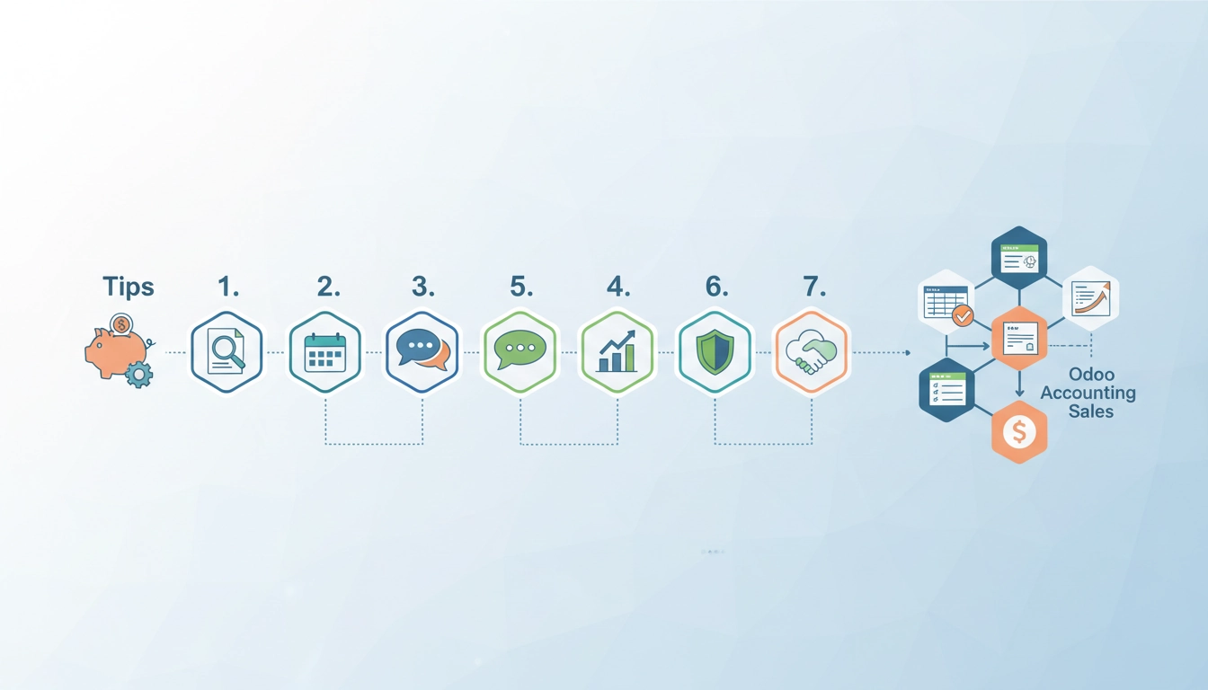 Illustration des meilleures pratiques de recouvrement client dans un ERP moderne.