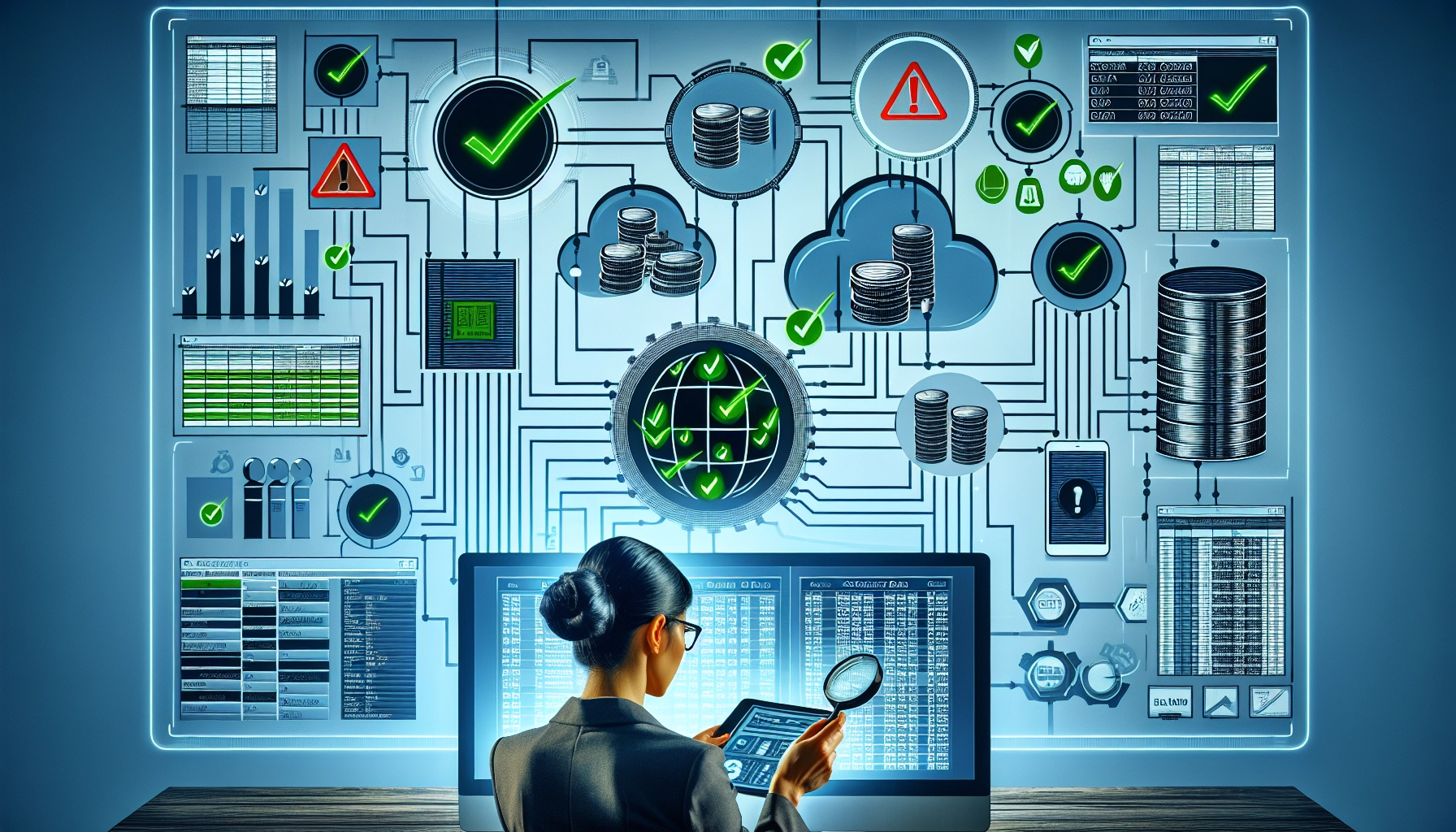 Audit données existantes avant planification migration Odoo montrant analyse et nettoyage des données issues de systèmes hérités