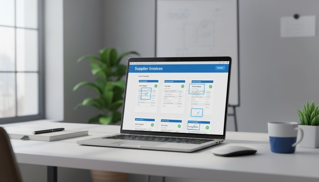 Tableau de bord de dématérialisation des factures Odoo avec validation automatique et reconnaissance OCR
