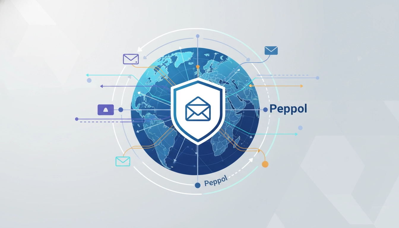 Interface Odoo avec configuration de la facturation électronique internationale Peppol, montrant le Peppol ID et les paramètres EDI