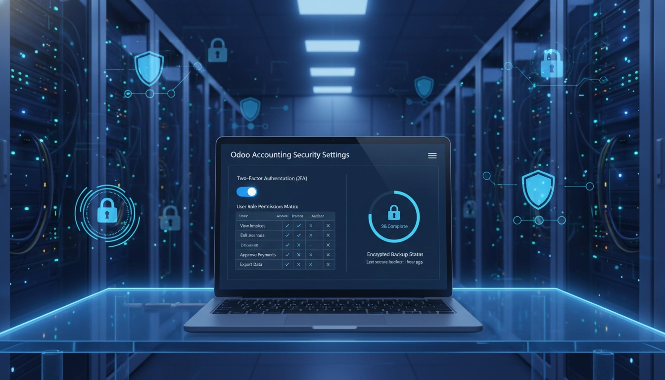 Sécurisation de la facturation électronique Odoo avec authentification à deux facteurs et chiffrement des données