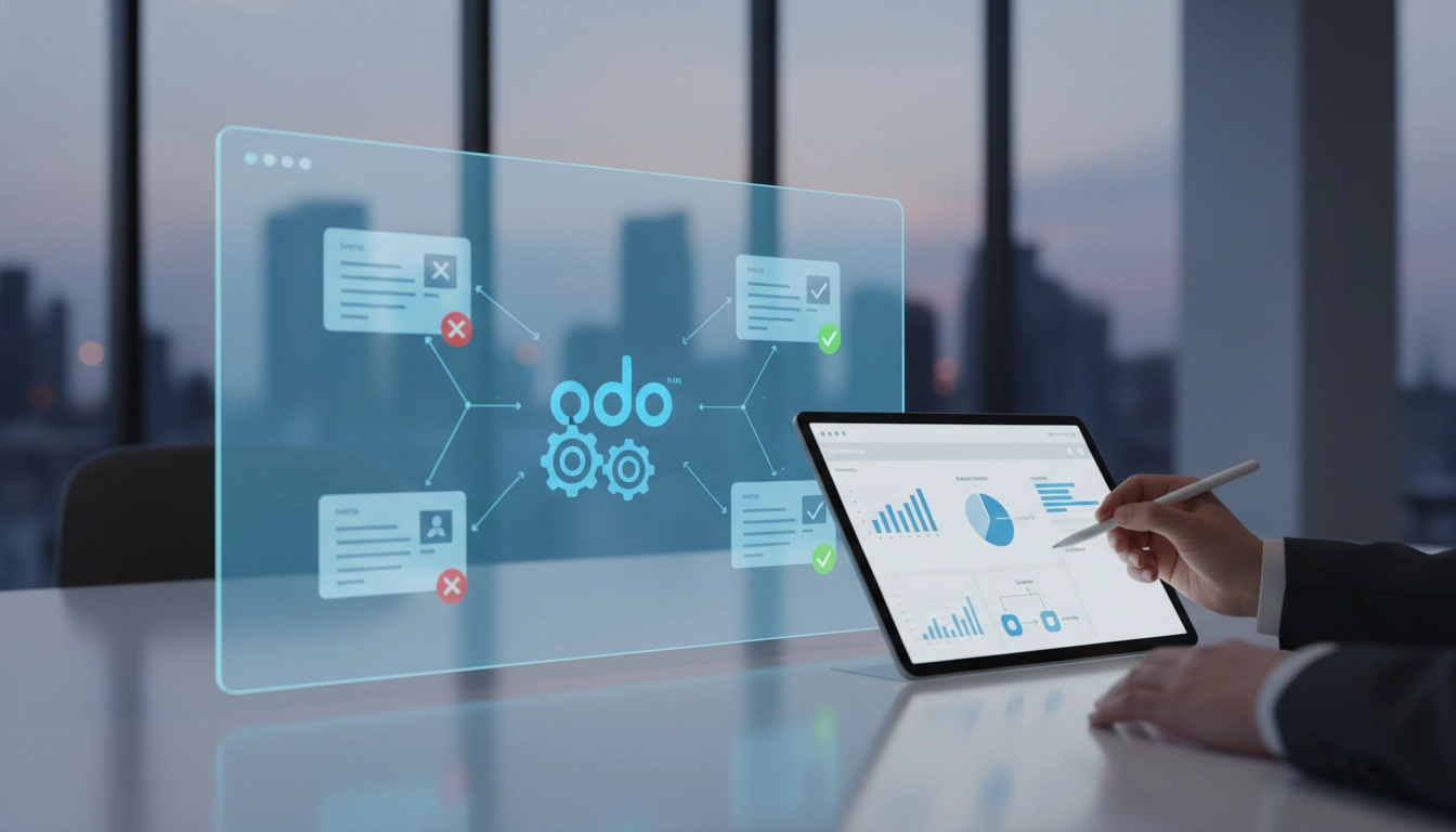 Tableau de bord pour la gestion erreurs facturation électronique Odoo montrant les alertes de transmission