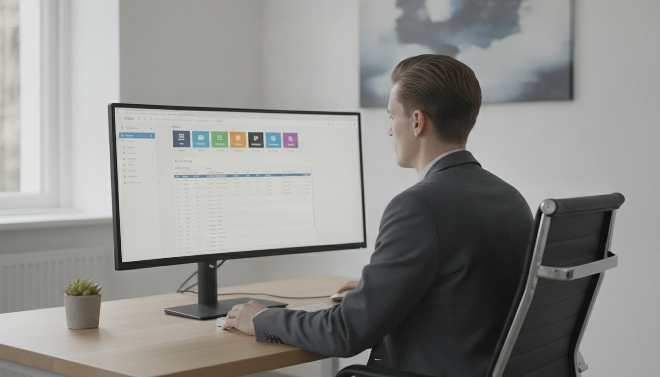Expert consultant travaillant sur la gestion des exceptions amortissements odoo