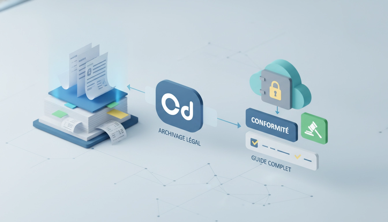 Interface Odoo illustrant le guide archivage légal documents financiers odoo pour la conformité fiscale.