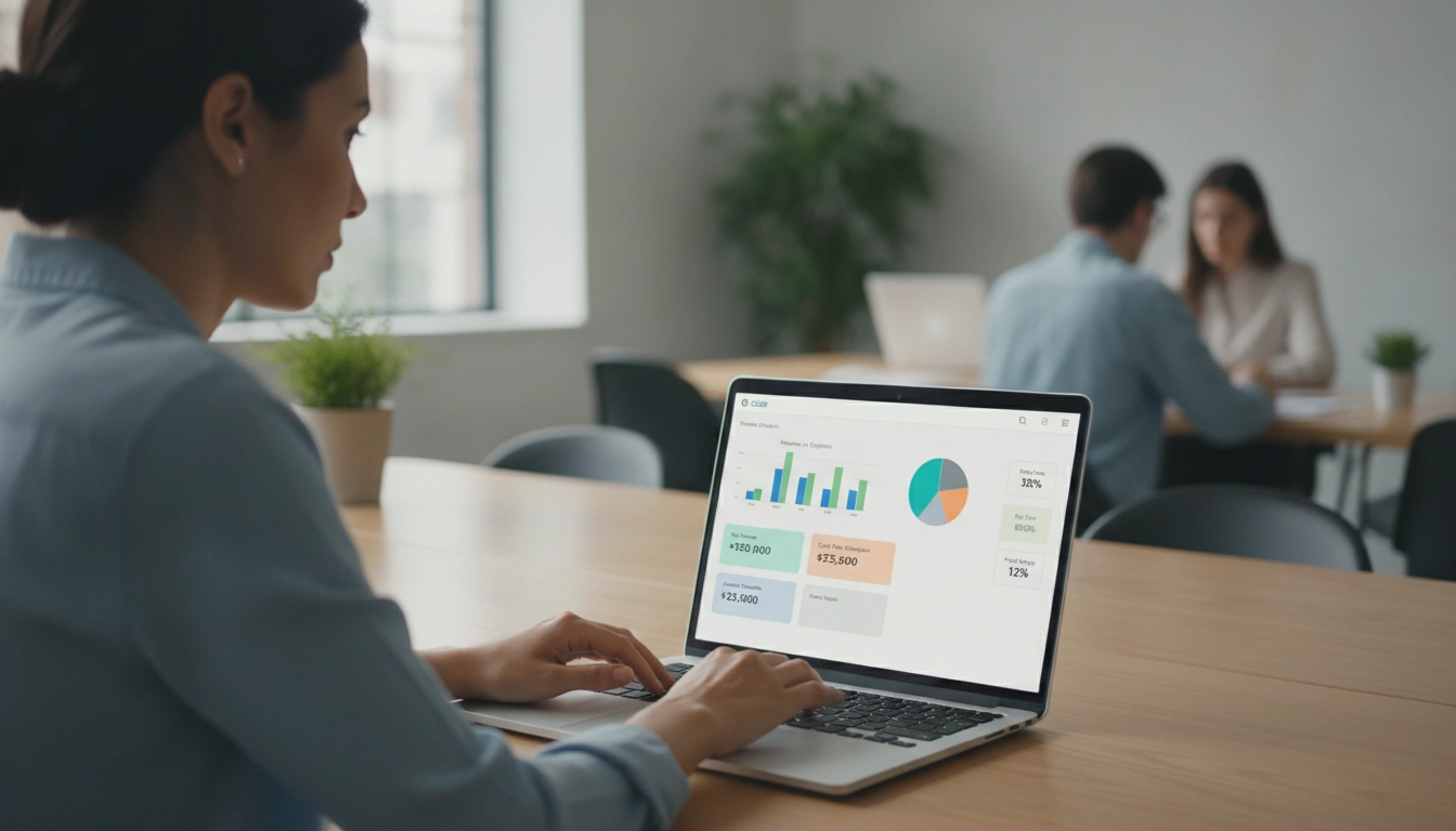 Utilisation de l'intégration réconciliation bancaire Odoo modules achats ventes sur un ordinateur