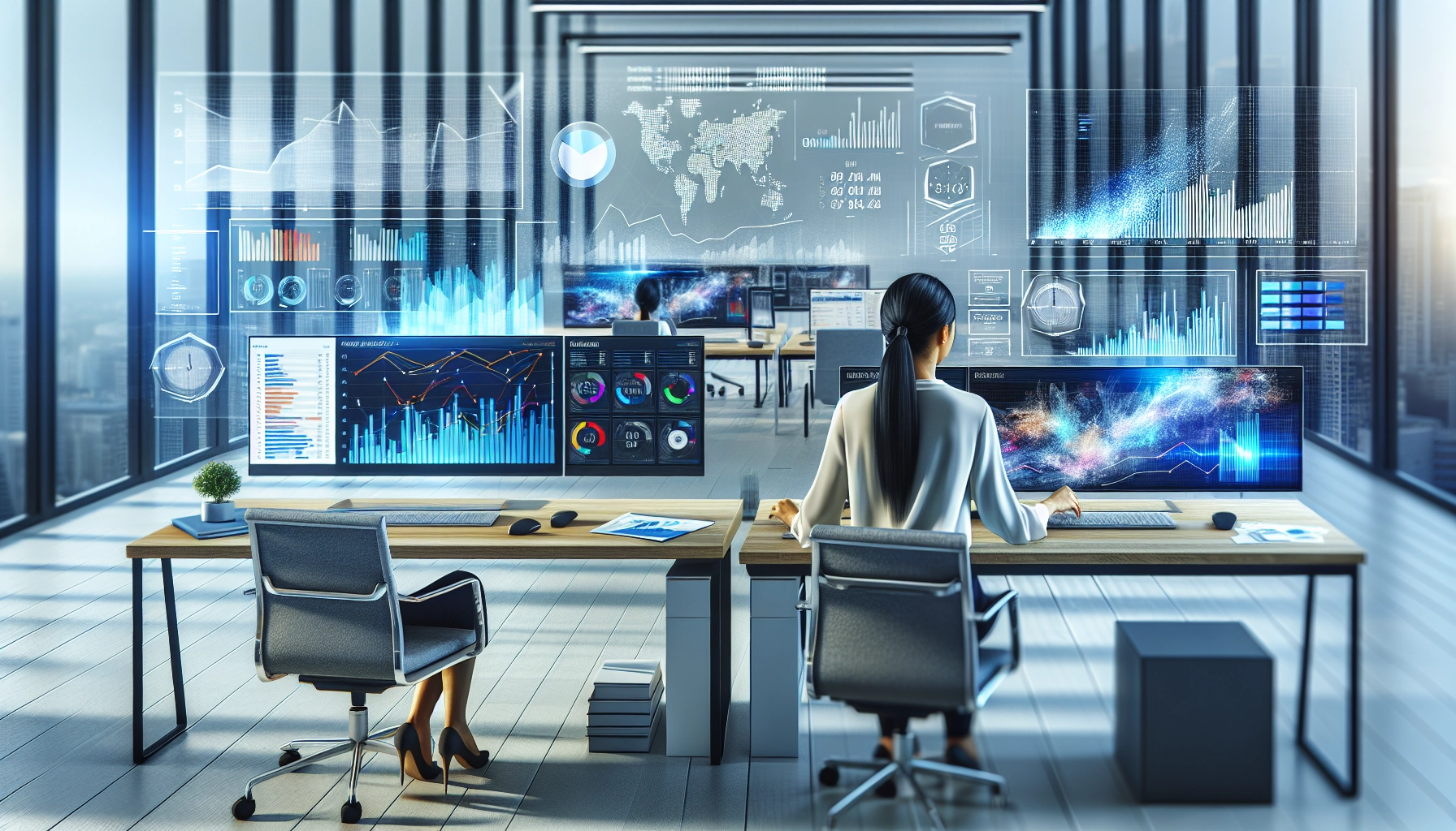 Analyste financier appliquant les méthodologies pour des prévisions financières Odoo fiables et précises sur des tableaux de bord en temps réel