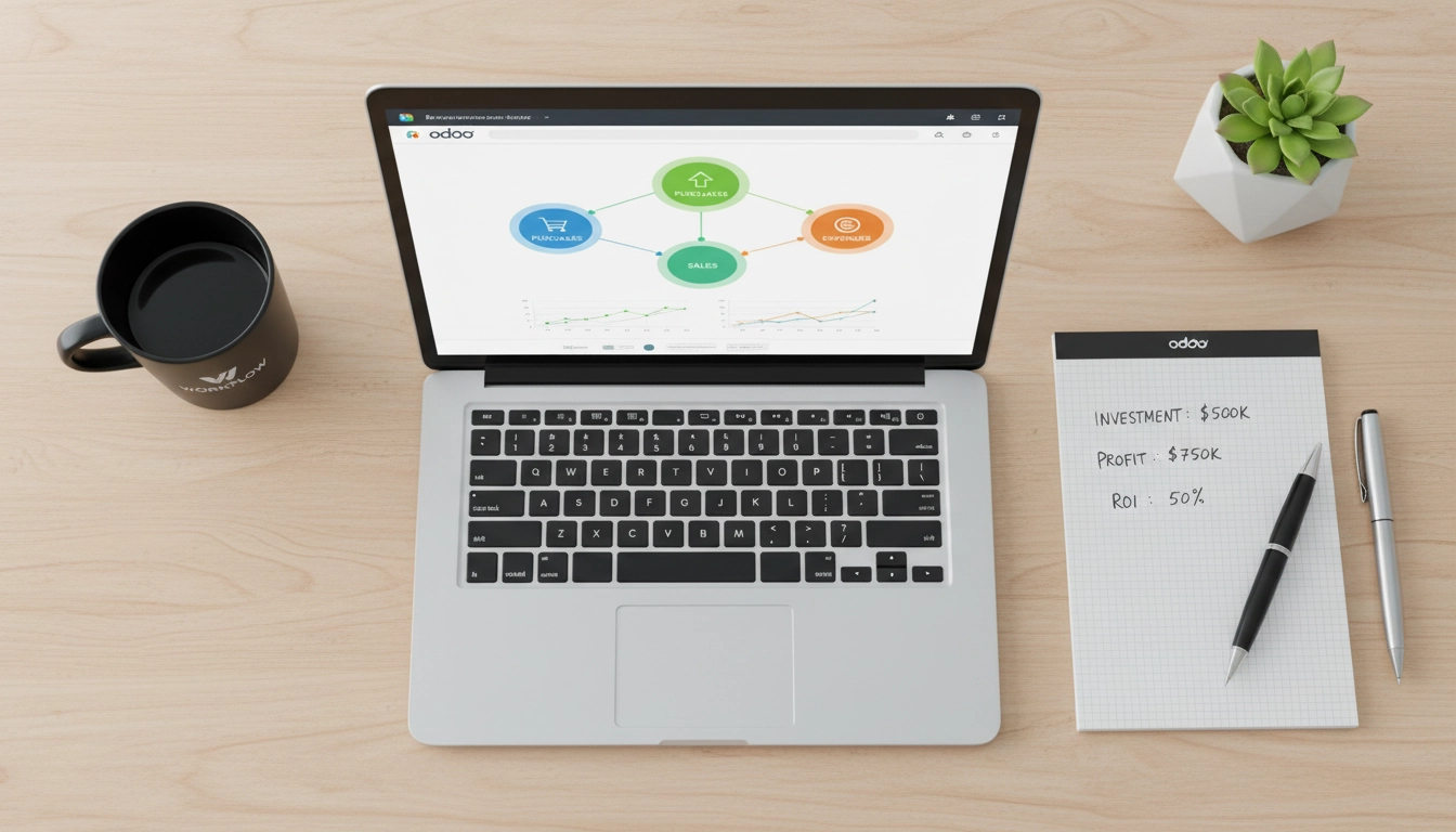 Vue d'ensemble de l'intégration des notes de frais Odoo avec les modules achats et ventes pour une gestion financière unifiée