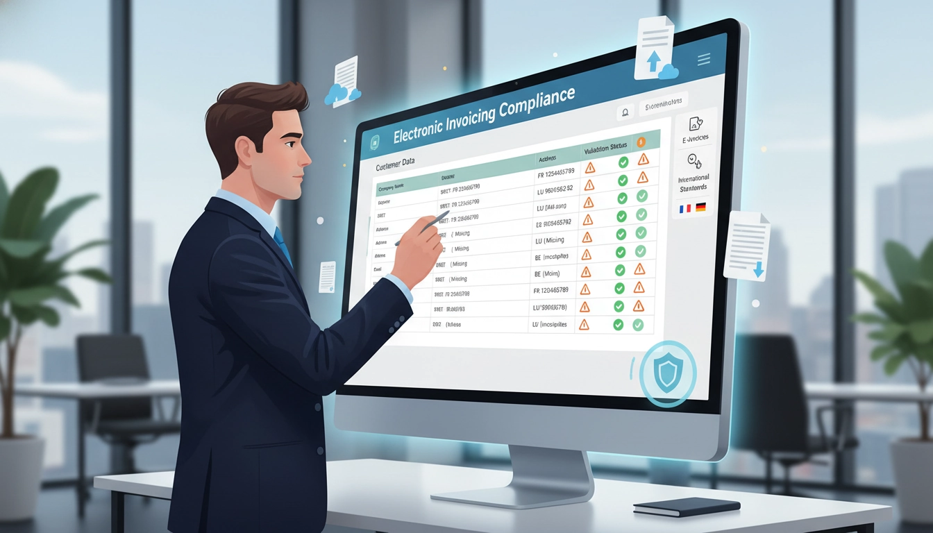 Préparation base tiers facturation électronique Odoo : vérification et validation des données clients dans l'interface de gestion des contacts