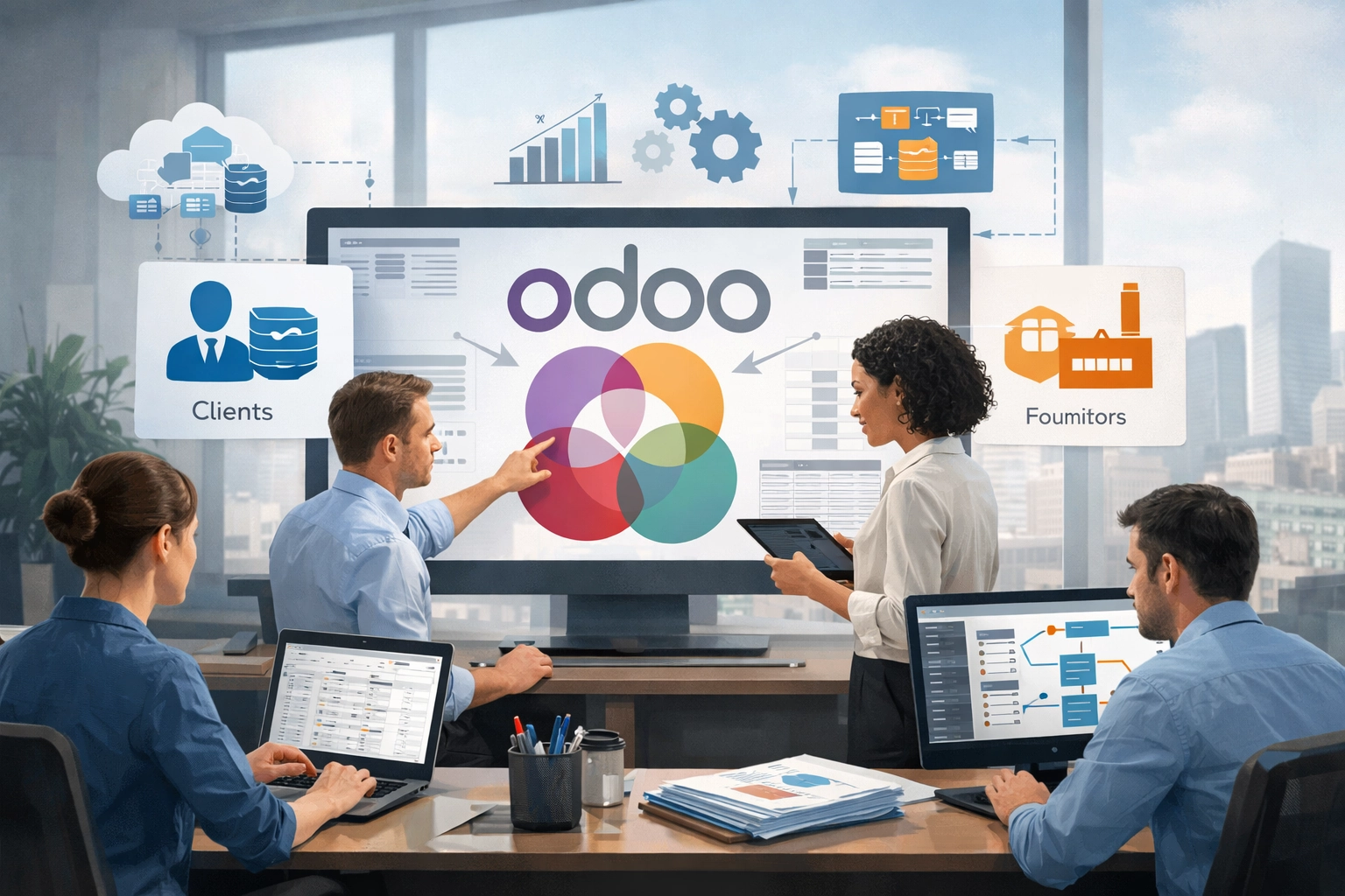 Préparation des données clients et fournisseurs pour Odoo avec processus d'audit et normalisation