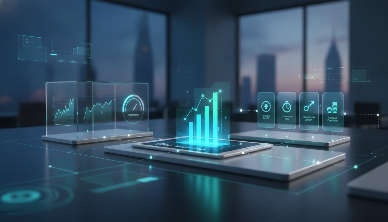 Tableau de bord de reporting financier ventes Odoo comptabilité affichant les indicateurs clés de performance