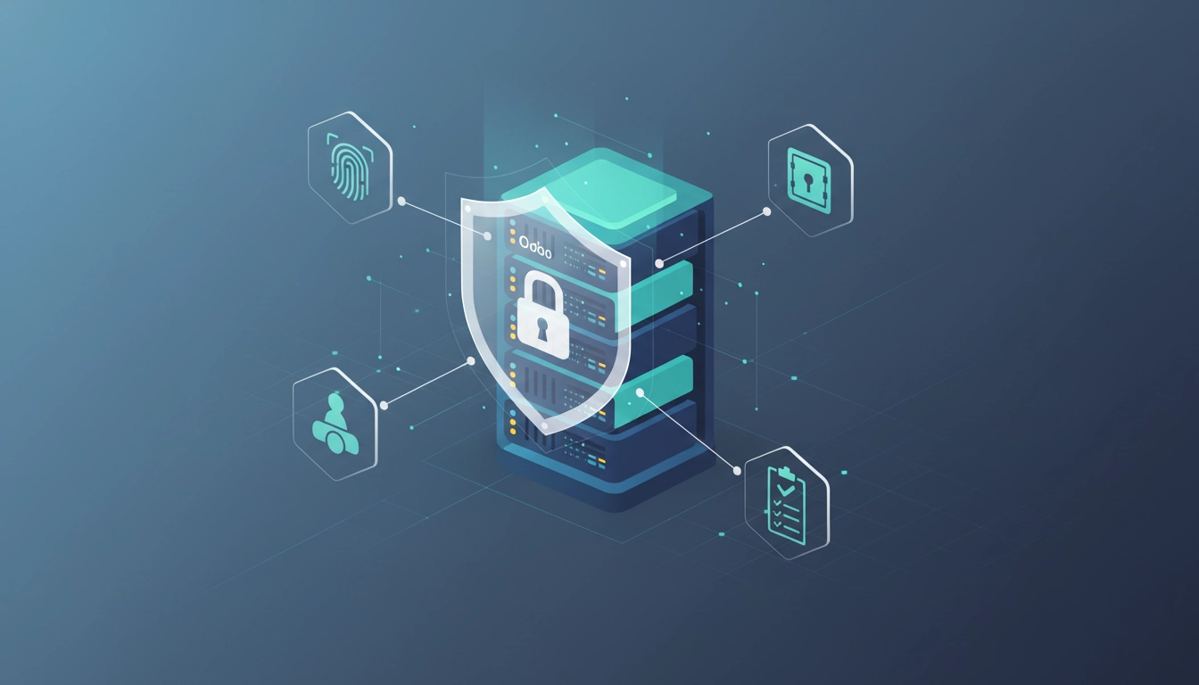 Interface de gestion pour sécuriser données financières archivées odoo avec des paramètres de protection