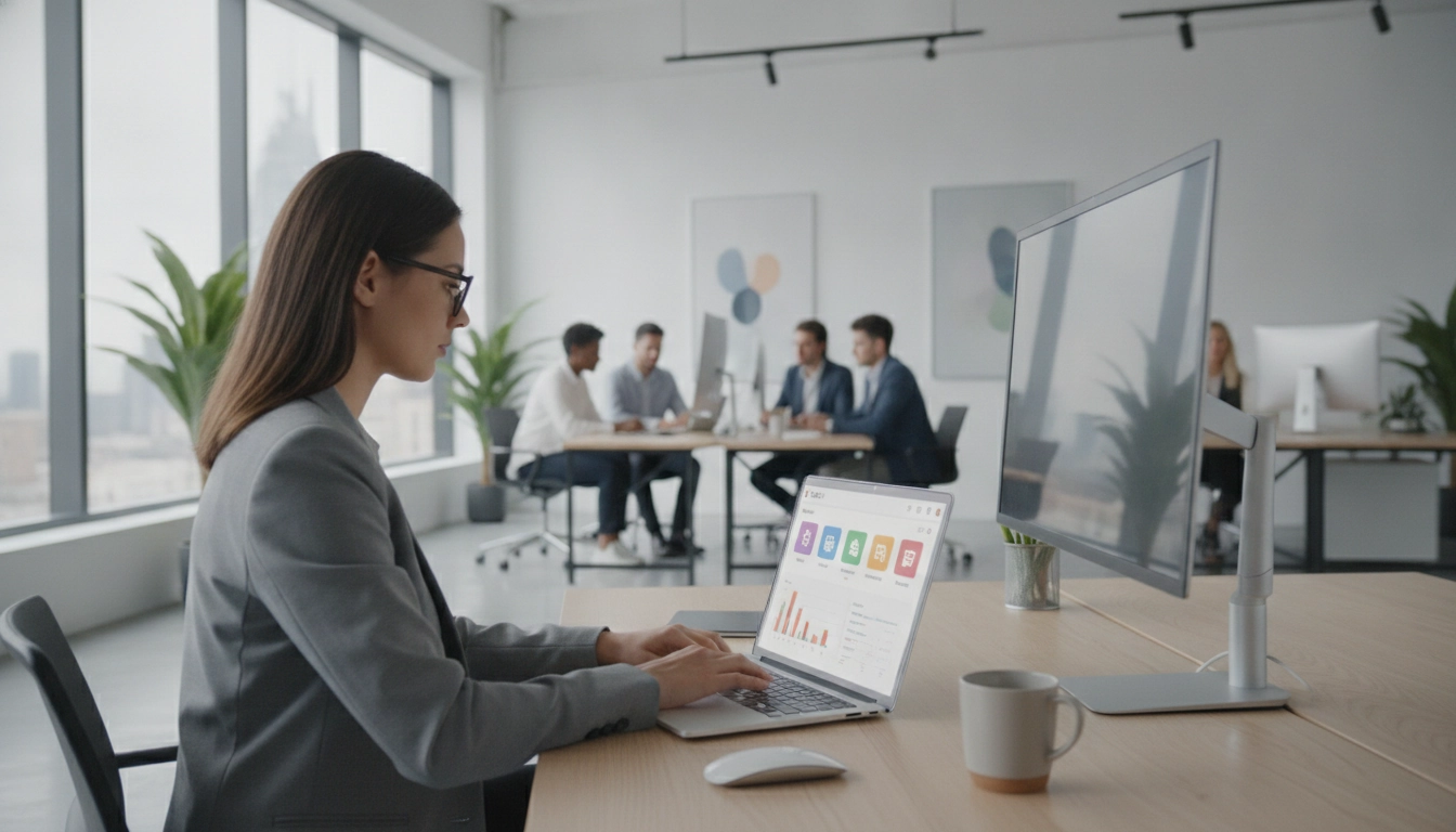 Un comptable travaillant sur une stratégie mise en place piste d'audit fiable Odoo